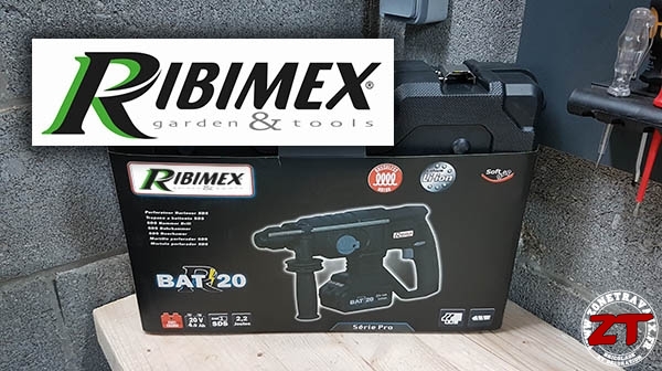 News : RIBIMEX présente son perforateur SDS PRO 20 V